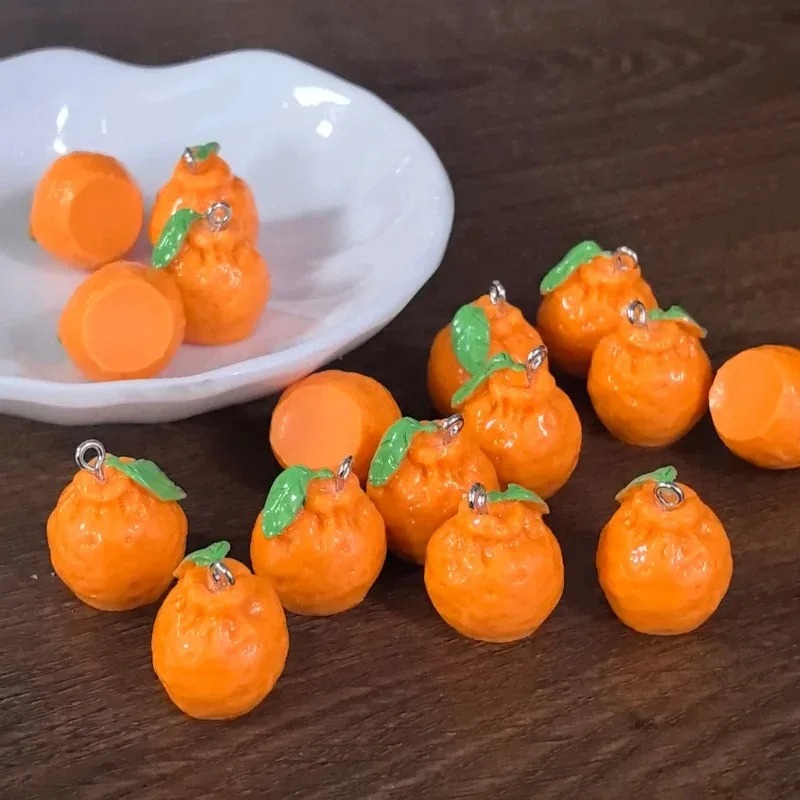 Resin Crafts Diy - 10 szt. Symulowane trójwymiarowe ozdoby Dekopon