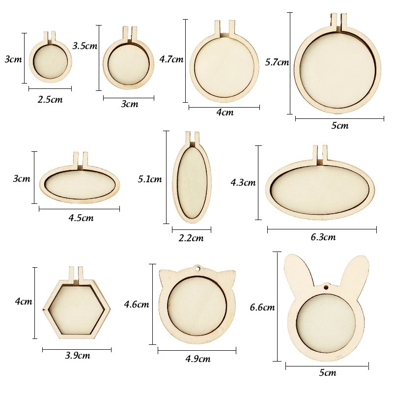 1/3/5 szt. Drewniane obręcze d – Wood Ring Blank recenzja i cena
